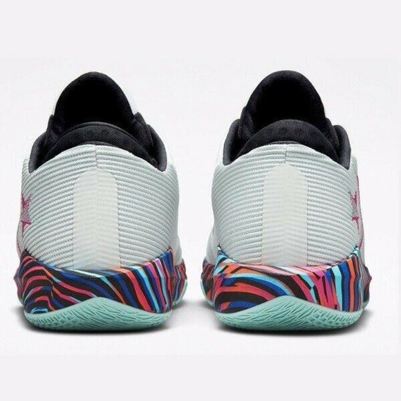 Converse All Star BB Jet Striped White Multi 172664C Basketball Sneakers - Picture 8 of 10